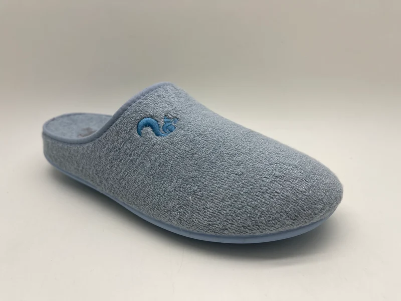 thies 1856 ® Bamboo Slipper vegan indigo light blue