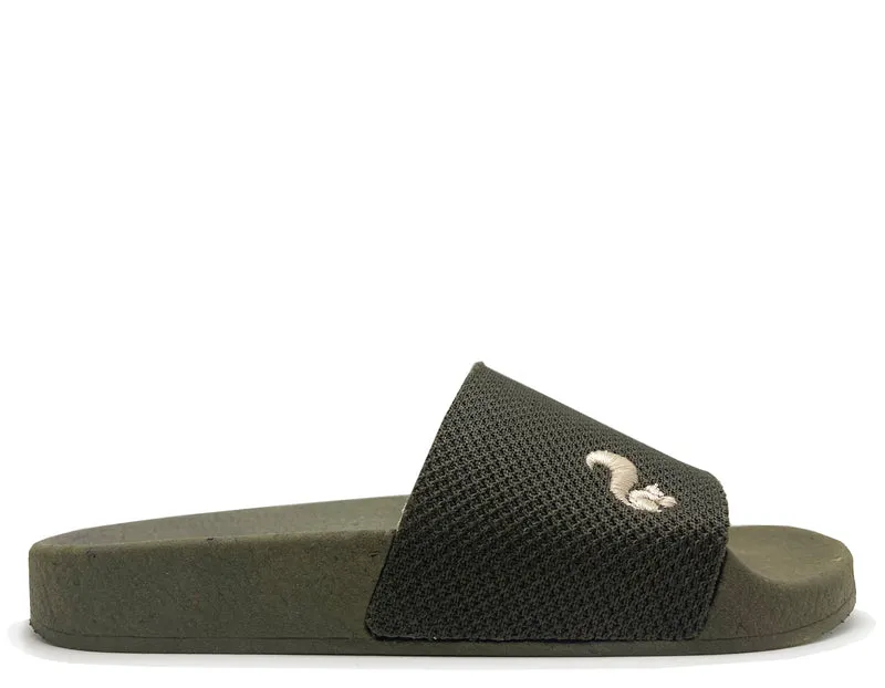 thies 1856 ® Eco Beach Slide vegan olive beige