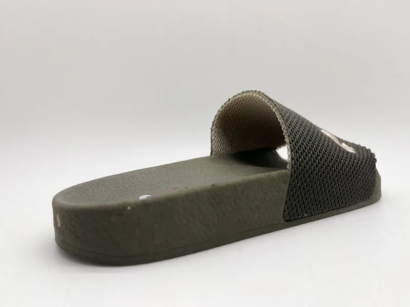 thies 1856 ® Eco Beach Slide vegan olive beige