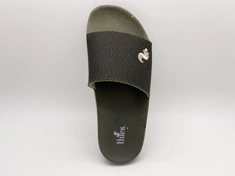 thies 1856 ® Eco Beach Slide vegan olive beige