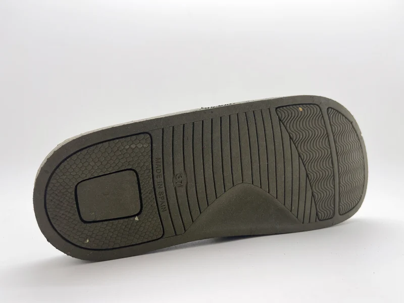 thies 1856 ® Eco Beach Slide vegan olive beige
