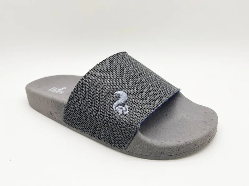thies 1856 ® Eco Beach Slide vegan dark grey blue