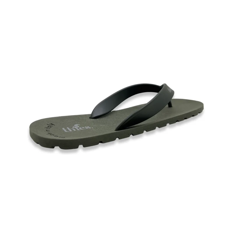 thies 1856 ® Eco Beach Thong vegan olive