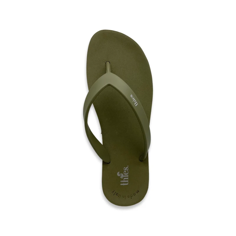 thies 1856 ® Eco Beach Thong vegan green
