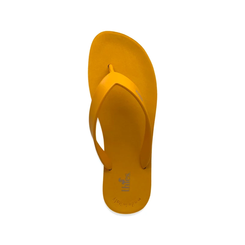 thies 1856 ® Eco Beach Thong vegan orange yellow