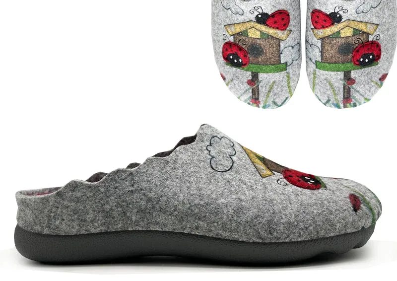 MayBe ® Lady Bug's House grey