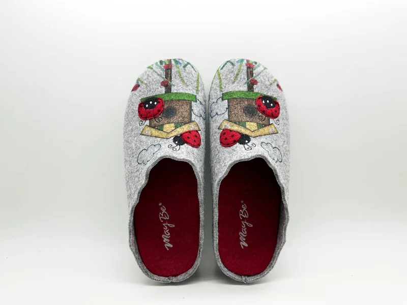 MayBe ® Lady Bug's House grey
