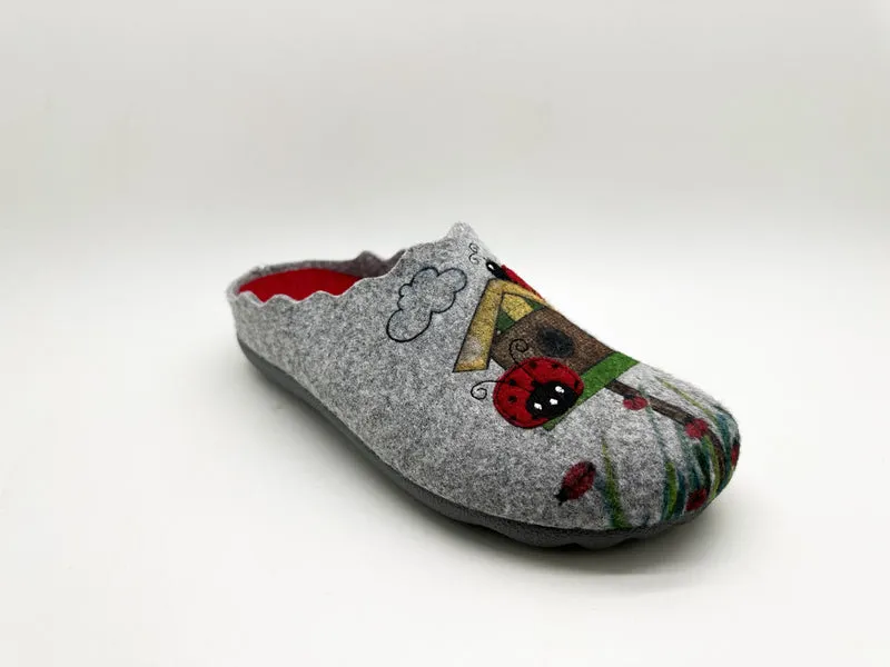 MayBe ® Lady Bug's House grey
