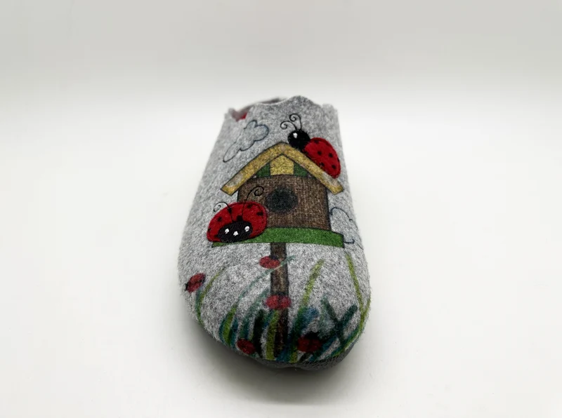 MayBe ® Lady Bug's House grey