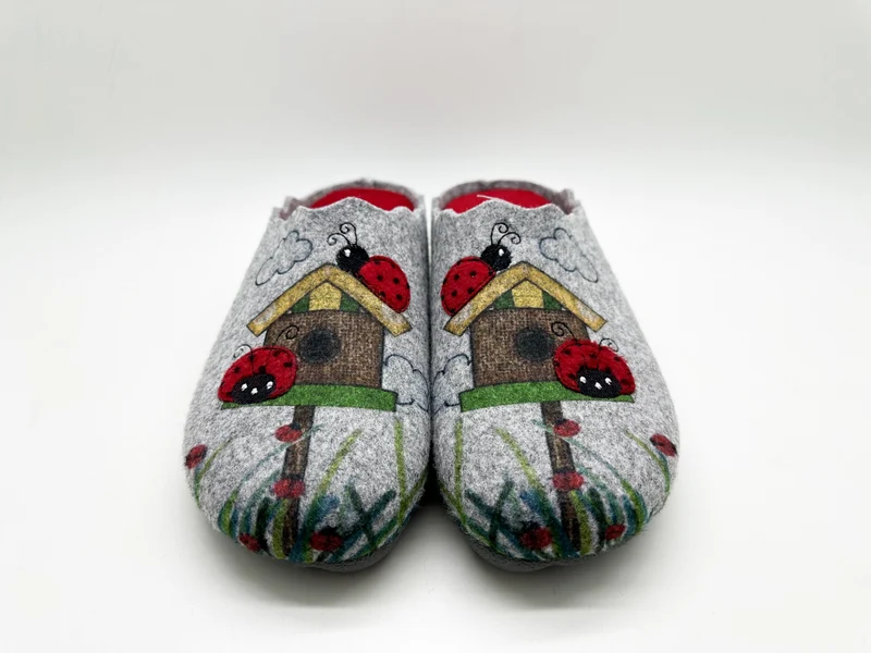 MayBe ® Lady Bug's House grey