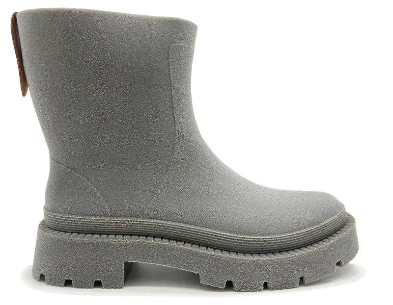 nat-2™ Bio Boot grey green vegan | 100% waterproof biodegradable rainboots
