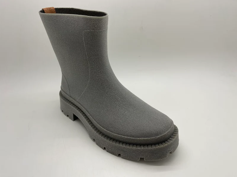 nat-2™ Bio Boot grey green vegan | 100% waterproof biodegradable rainboots