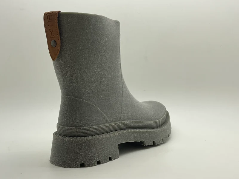 nat-2™ Bio Boot grey green vegan | 100% waterproof biodegradable rainboots