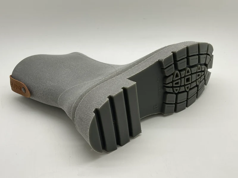 nat-2™ Bio Boot grey green vegan | 100% waterproof biodegradable rainboots