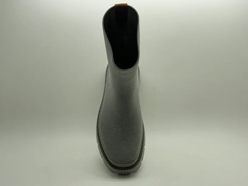 nat-2™ Bio Boot grey green vegan | 100% waterproof biodegradable rainboots