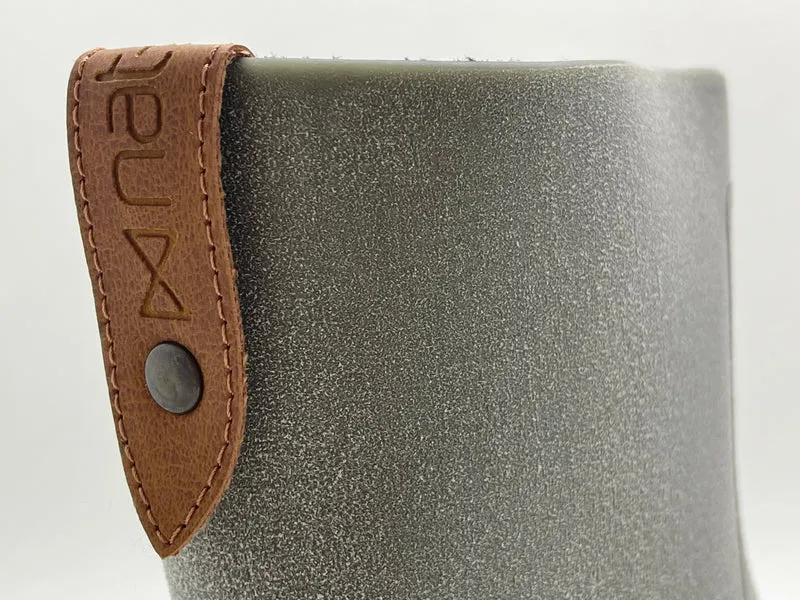 nat-2™ Bio Boot grey green vegan | 100% waterproof biodegradable rainboots