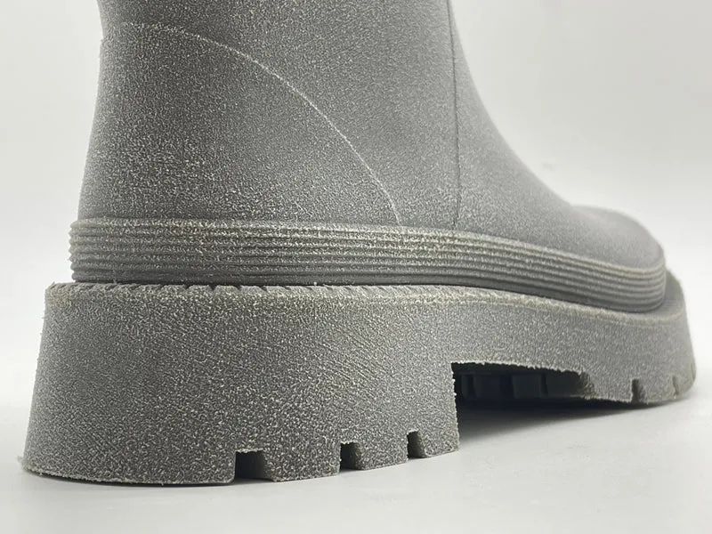 nat-2™ Bio Boot grey green vegan | 100% waterproof biodegradable rainboots