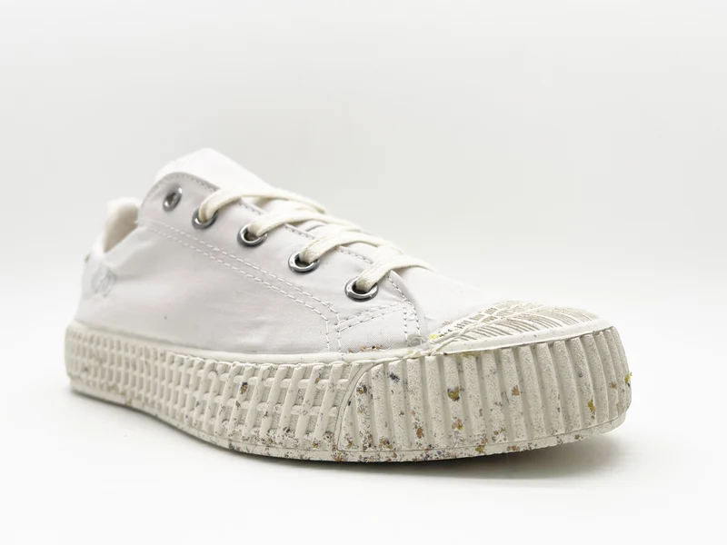 nat-2™ Mono ETA Low waterproof white stone vegan, aus Biobaumwolle