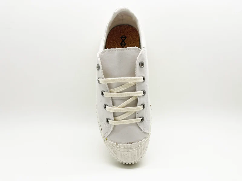 nat-2™ Mono ETA Low waterproof white stone vegan, aus Biobaumwolle