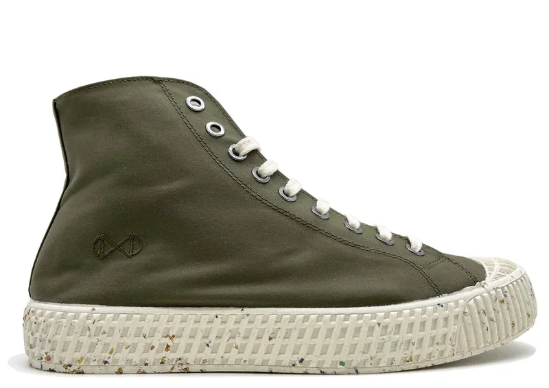 nat-2™ Mono ETA waterproof moss green vegan, aus Biobaumwolle