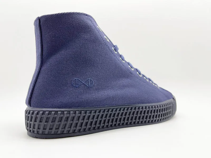 nat-2™ Mono navy vegan, aus Biobaumwolle, Bambus, Kork, Zuckerrohr und recycled Gummi