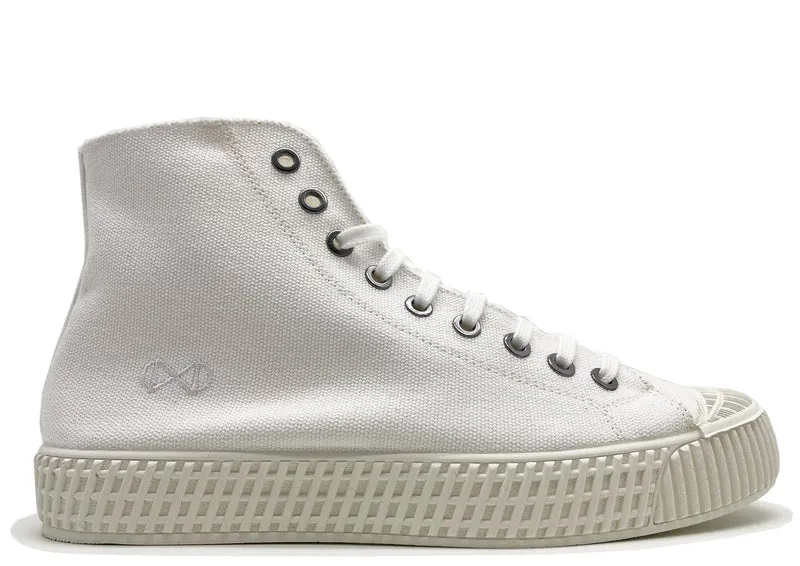 nat-2™ Mono white vegan, aus Biobaumwolle, Bambus, Kork, Zuckerrohr und recycled Gummi