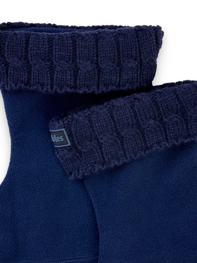 Isolierte Stiefelsocken für Regenstiefel Tiefblau