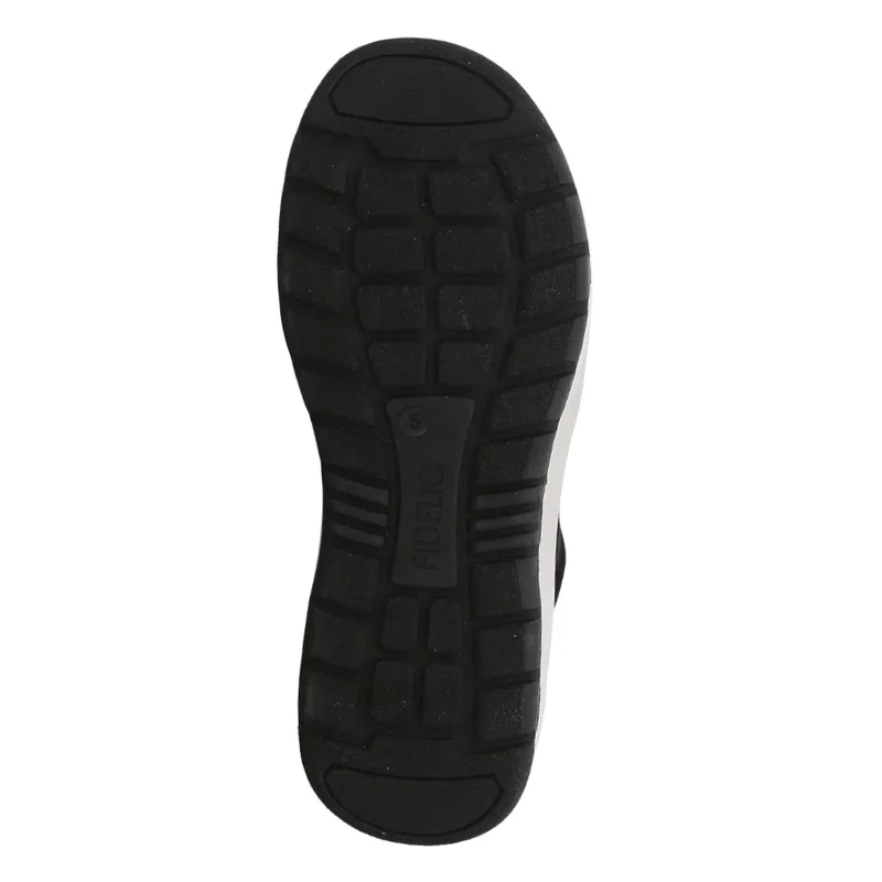 Fidelio sporty damesneaker - Sort/brun