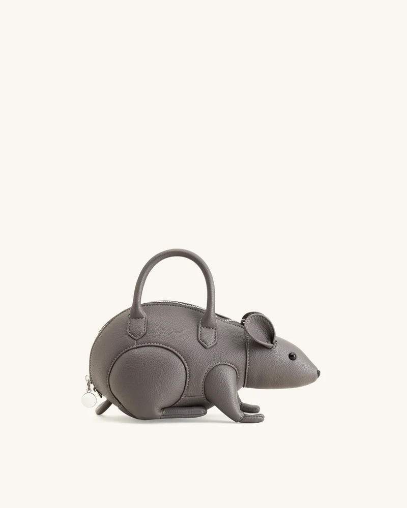Mia Maus-Henkeltasche - Grau