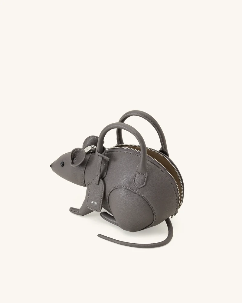 Mia Maus-Henkeltasche - Grau