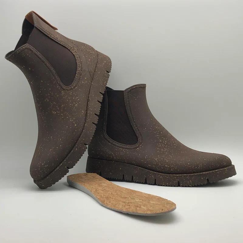 nat-2™ Rugged Prime Chelsea cork vegan | 100% waterproof rainboots