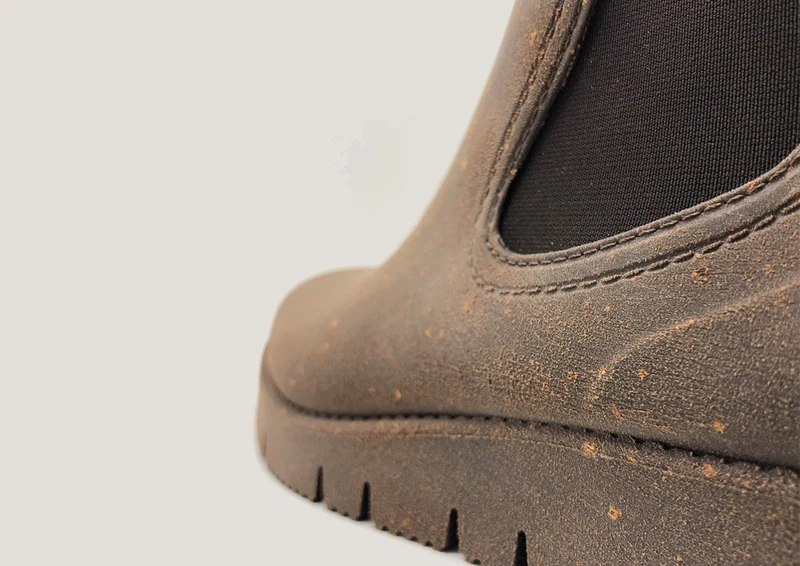 nat-2™ Rugged Prime Chelsea cork vegan | 100% waterproof rainboots