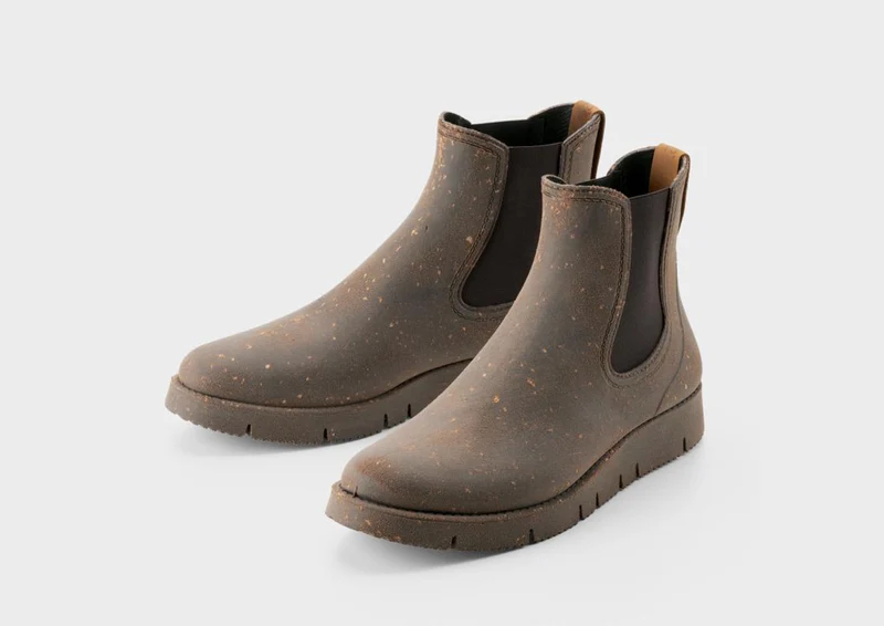 nat-2™ Rugged Prime Chelsea cork vegan | 100% waterproof rainboots