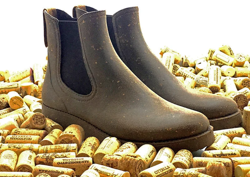 nat-2™ Rugged Prime Chelsea cork vegan | 100% waterproof rainboots