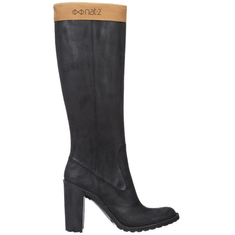 nat-2™ Rugged Prime Sharp grey brown | 100% waterproof rainboots