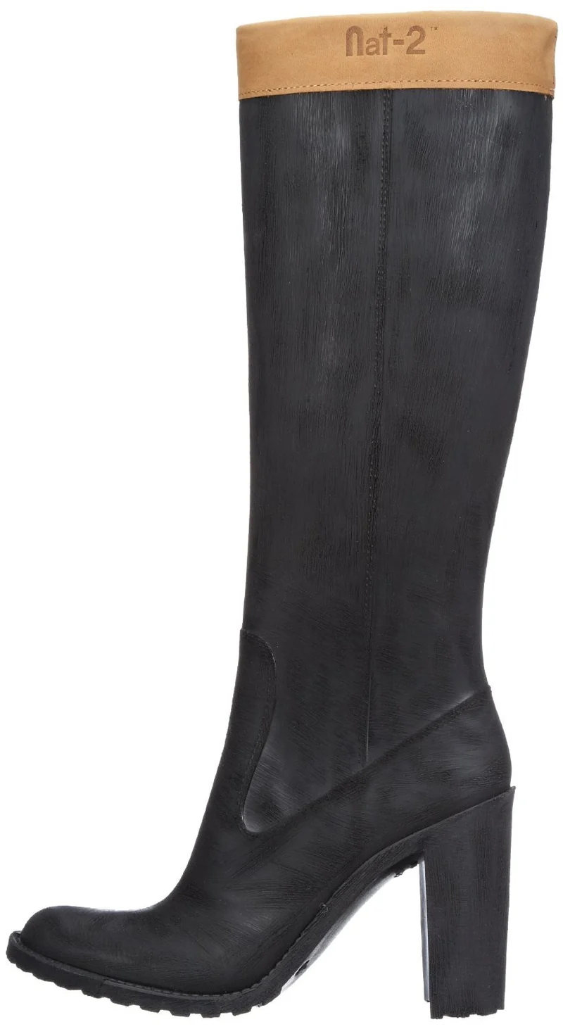 nat-2™ Rugged Prime Sharp grey brown | 100% waterproof rainboots