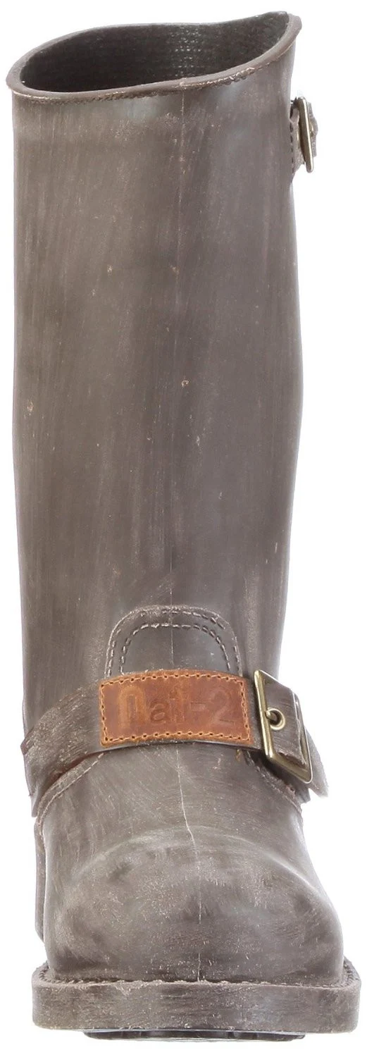 nat-2™ Rugged Prime Biker grey brown | 100% waterproof rainboots