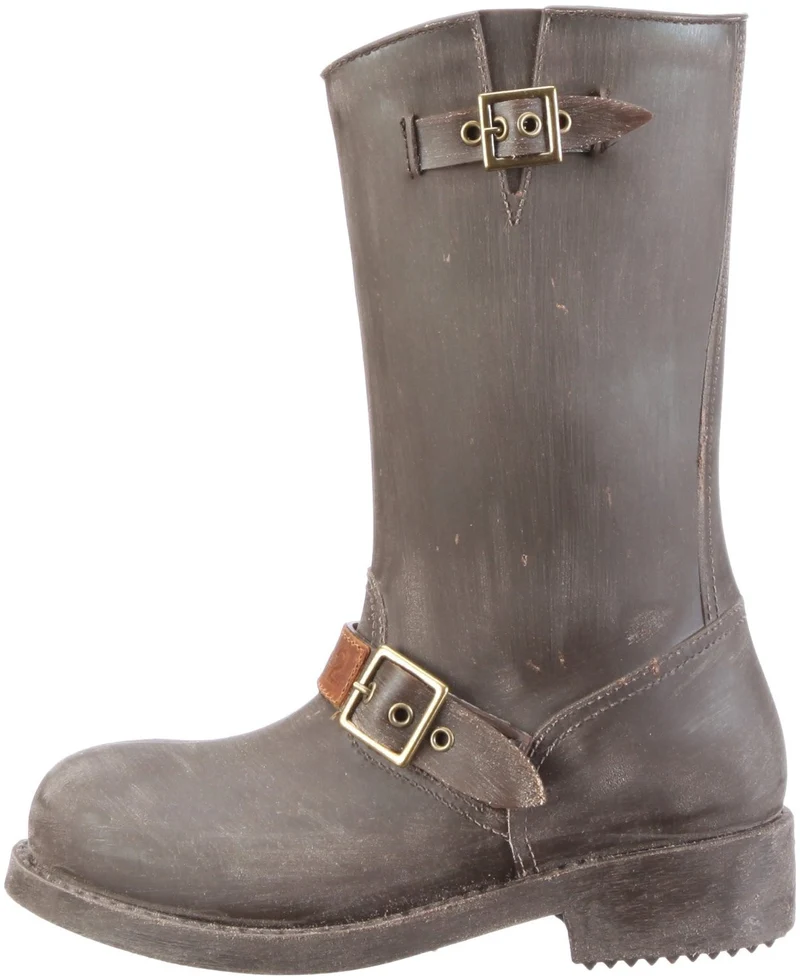 nat-2™ Rugged Prime Biker grey brown | 100% waterproof rainboots