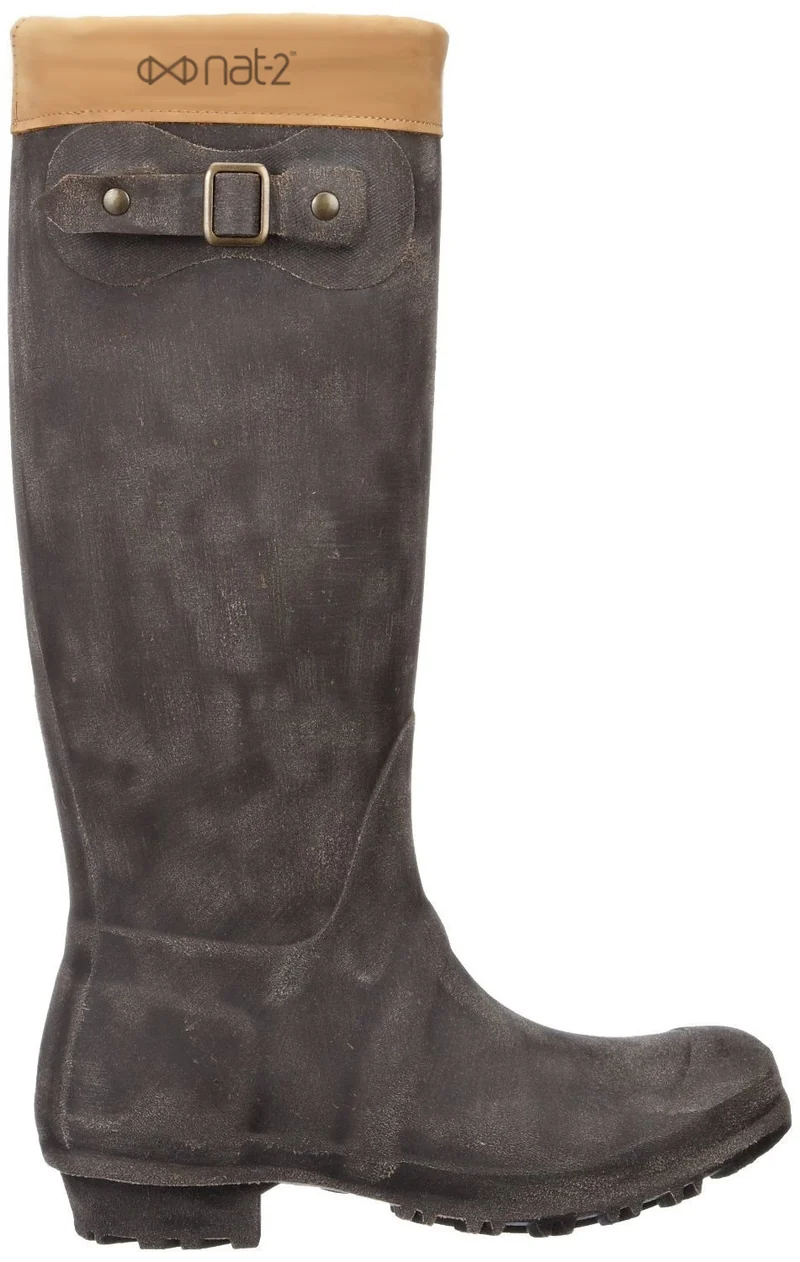 nat-2™ Rugged Prime Hunt grey brown | 100% waterproof rainboots