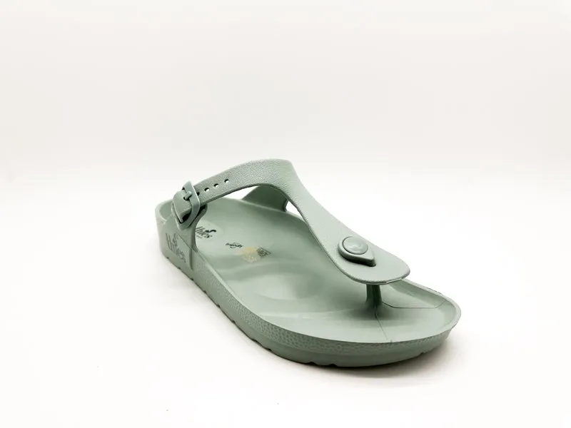 thies 1856 ® Ecofoam Thong Sandal vegan aloe