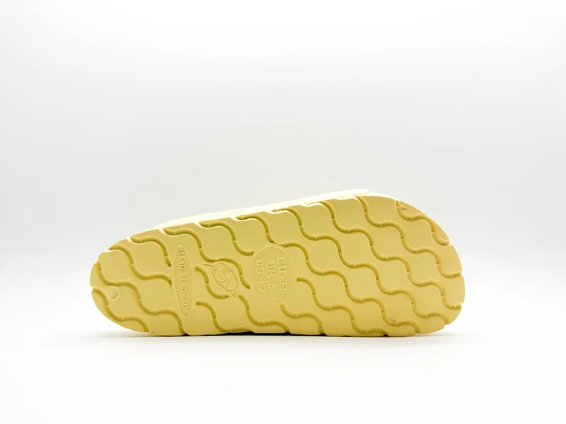 thies 1856 ® Ecofoam Sandal vegan lemon sorbet