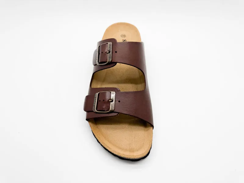 thies 1856 ® Eco Leather Sandal dark brown