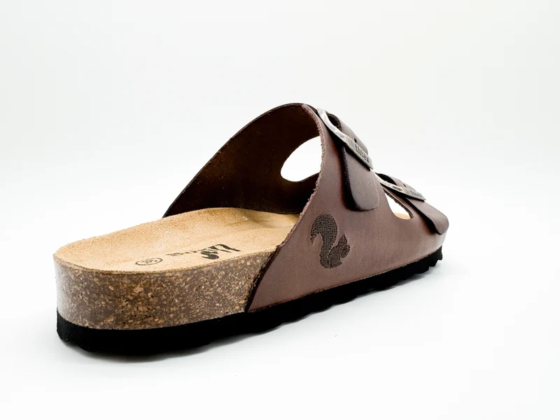 thies 1856 ® Eco Leather Sandal dark brown