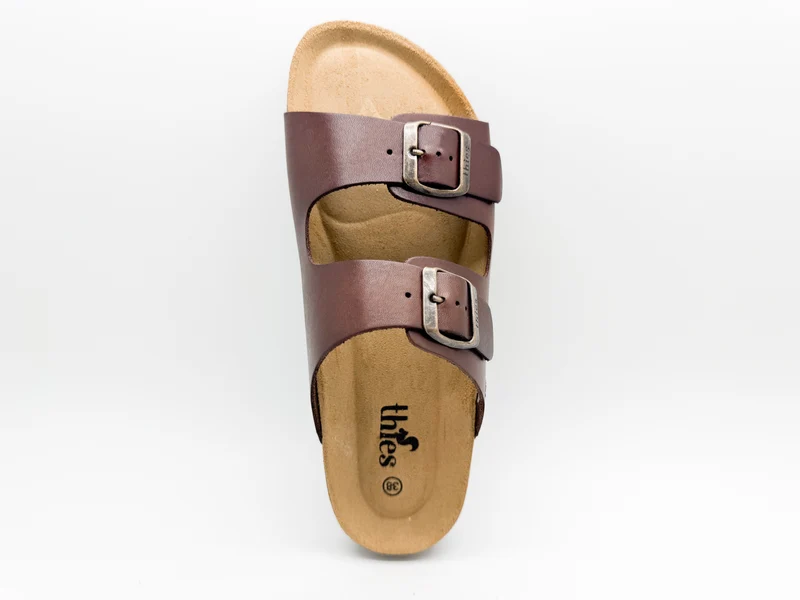 thies 1856 ® Eco Leather Sandal dark brown