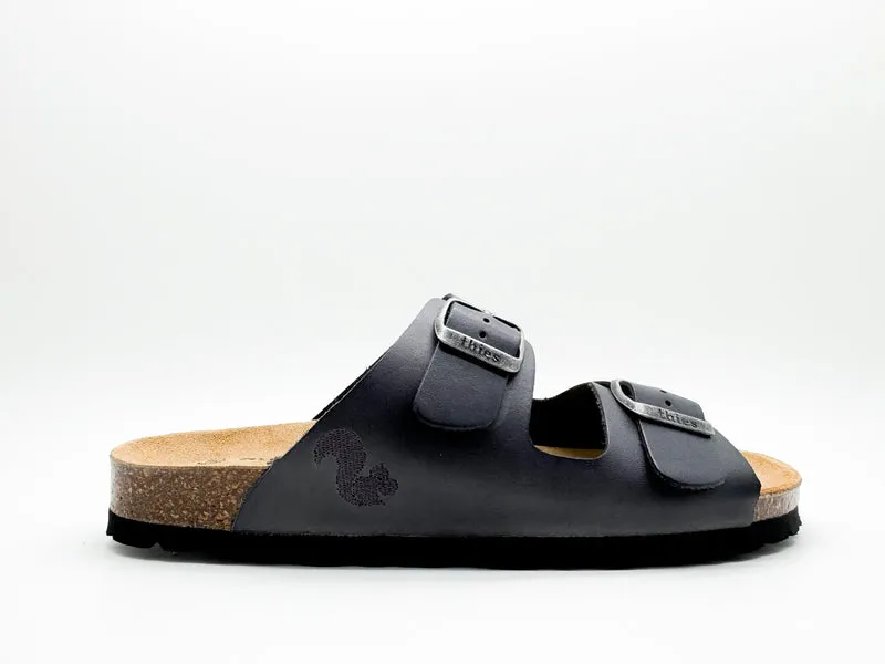 thies 1856 ® Eco Leather Sandal charcoal