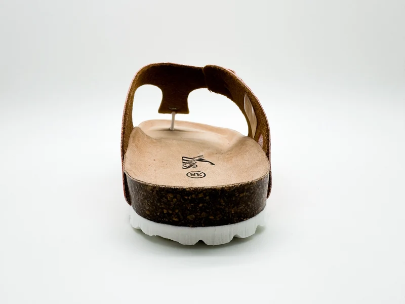thies 1856 ® Rec Bio Thong Sandal vegan salmon