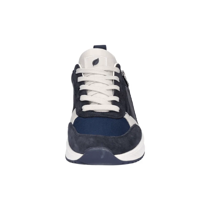 Waldläufer bred herresneaker - Blå