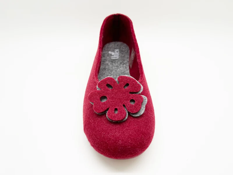 thies 1856 ® Recycled PET Ballerina vegan bordeaux