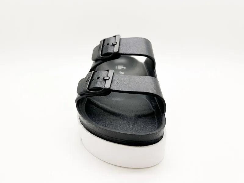 thies 1856 ® Ecofoam Plateau Sandal vegan black
