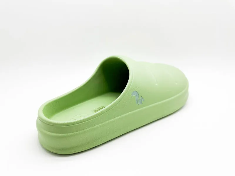 thies 1856 ® Fluffy Puffy Clog vegan wasabi